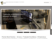 Tablet Screenshot of premierbrasileventos.com.br